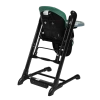 Scaun de masa 2 in 1 Caretero INDIGO BLACK GREEN Scaun de masa 2 in 1 Caretero INDIGO BLACK GREEN