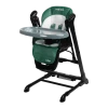 Scaun de masa 2 in 1 Caretero INDIGO BLACK GREEN Scaun de masa 2 in 1 Caretero INDIGO BLACK GREEN
