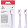 Plaque Control Brush Head Oclean Professional P1C13 P02 2-pk, Purple Plaque Control Brush Head Oclean Professional P1C13 P02 2-pk, Purple