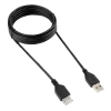 Удлинитель Cablexpert CCP-USB2-AMAF-10, USB Type-A (M)/USB Type-A (F), 3м, Чёрный