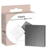 Comutator inteligent AQARA Wireless Switch H1 (Double Rocker), Gri Comutator inteligent AQARA Wireless Switch H1 (Double Rocker), Gri