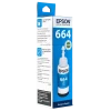 Контейнер с чернилами Epson T664, 70мл, Голубой Контейнер с чернилами Epson T664, 70мл, Голубой