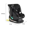 Scaun auto Moni Serengeti black 40-150cm 3801005151455 Scaun auto Moni Serengeti black 40-150cm 3801005151455