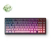 Tastatură MCHOSE G75 Pro, Cu fir / Fără fir, Negru | Roz