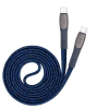 Кабель для зарядки и передачи данных Rivacase PS6105, USB Type-C/USB Type-C, 1,2м, Синий Кабель для зарядки и передачи данных Rivacase PS6105, USB Type-C/USB Type-C, 1,2м, Синий