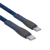 Кабель для зарядки и передачи данных Rivacase PS6105, USB Type-C/USB Type-C, 1,2м, Синий Кабель для зарядки и передачи данных Rivacase PS6105, USB Type-C/USB Type-C, 1,2м, Синий