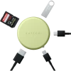 Satechi OntheGo™ 5-in-1 Multiport Citrus, USB-C Host, USB-C PD60W, USB-C 3.2Gen1, USB-A 3.2Gen1, SD Satechi OntheGo™ 5-in-1 Multiport Citrus, USB-C Host, USB-C PD60W, USB-C 3.2Gen1, USB-A 3.2Gen1, SD