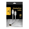 Cablu Video Cablexpert CC-DP2-6-W, DisplayPort (M) - DisplayPort (M), Alb Cablu Video Cablexpert CC-DP2-6-W, DisplayPort (M) - DisplayPort (M), Alb