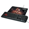 Игровой коврик для мыши Acer Nitro NMP450, Medium, Черный | Красный
