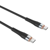 Cablu de încărcare Nillkin Type-C to Type-C Cable, Flowspeed, USB Type-C/USB Type-C, 1,2m, Negru Cablu de încărcare Nillkin Type-C to Type-C Cable, Flowspeed, USB Type-C/USB Type-C, 1,2m, Negru
