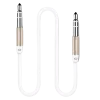 Cablu audio Remax L200, 3.5 mm AUX - 3.5 mm AUX, 2m, Alb Cablu audio Remax L200, 3.5 mm AUX - 3.5 mm AUX, 2m, Alb