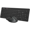 Set Tastatură + Mouse A4Tech FG2400 Air2, Fără fir, Negru