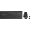 Set Tastatură + Mouse A4Tech FG2400 Air2, Fără fir, Negru