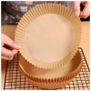 Hârtia de copt Papro Round Air Fryer Paper, Bej