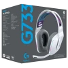 Игровая Гарнитура Logitech G733, Беспроводной/C проводом, Белый Игровая Гарнитура Logitech G733, Беспроводной/C проводом, Белый