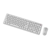 Set Tastatură + Mouse Gembird Slim Pro Business, Fără fir, Alb