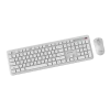 Set Tastatură + Mouse Gembird Slim Pro Business, Fără fir, Alb