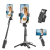 Tripod & Selfie Stick Portable XO SS29 (64cm), Black Tripod & Selfie Stick Portable XO SS29 (64cm), Black
