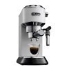 Cafetiera manuala DeLonghi Dedica Pump Espresso, 1300W, Alb Cafetiera manuala DeLonghi Dedica Pump Espresso, 1300W, Alb