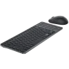 Set Tastatură + Mouse DELL KM746, Fără fir, Grafit