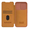 Husă tip carte Nillkin iPhone 15 Pro - Qin Pro, Maro Husă tip carte Nillkin iPhone 15 Pro - Qin Pro, Maro