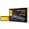 Разветвитель HDMI Cablexpert DSP-4PH4-02, HDMI (F) - 4x HDMI (F), Чёрный