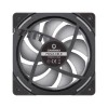 PC Case Fan GAMEMAX FN12A-C8I-R, Reversed, 120mm, ARGB, 24 LED, 9 blades, PWM,