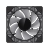 PC Case Fan GAMEMAX FN12A-C8I-R, Reversed, 120mm, ARGB, 24 LED, 9 blades, PWM,