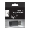 Видеоконвертер Cablexpert A-HDMI-VGA-001, HDMI (M) - VGA D-Sub, 1м, Чёрный Видеоконвертер Cablexpert A-HDMI-VGA-001, HDMI (M) - VGA D-Sub, 1м, Чёрный