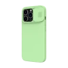 Husă Nillkin iPhone 13 Pro, CamShield Silky Silicone, Mint Green Husă Nillkin iPhone 13 Pro, CamShield Silky Silicone, Mint Green