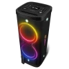 Partybox SVEN "PS-1250" 300W, TWS, IPx4, Bluetooth, FM, USB, microSD, LED-display, 13500mA*h, Black Partybox SVEN