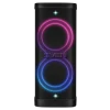 Partybox SVEN "PS-1250" 300W, TWS, IPx4, Bluetooth, FM, USB, microSD, LED-display, 13500mA*h, Black Partybox SVEN