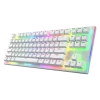 Tastatură HATOR Gravity X TKL, Cu fir, Alb Tastatură HATOR Gravity X TKL, Cu fir, Alb