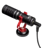 Микрофон для камеры Boya BY-MM1+, Проводной аналоговый, Черный