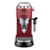 Cafetiera manuala DeLonghi Dedica Pump Espresso, 1300W, Roșu Cafetiera manuala DeLonghi Dedica Pump Espresso, 1300W, Roșu