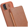 Чехол книжка Nillkin iPhone 15 Plus - Qin Pro, Коричневый Чехол книжка Nillkin iPhone 15 Plus - Qin Pro, Коричневый