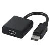 Видеоадаптер Cablexpert A-DPM-HDMIF-002, DisplayPort (M) - HDMI (F), 0,1 м, Чёрный