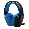 Căști gaming Logitech G535, Fără fir, Negru | Albastru