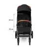 Cărucior Caretero Elma, Negru Cărucior Caretero Elma, Negru
