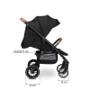 Cărucior Caretero Elma, Negru Cărucior Caretero Elma, Negru