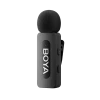 Портативный записывающий микрофон Boya BY-V10 V2.0, Беспроводной, Черный