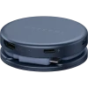 Satechi OntheGo™ 5-in-1 Multiport Indigo, USB-C Host, USB-C PD60W, USB-C 3.2Gen1, USB-A 3.2Gen1, SD
