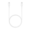 Cablu de încărcare Samsung EP-DA705BWRGRU, USB Type-C/USB Type-C, 1m, Alb