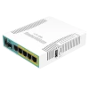 Router MikroTik hEX PoE, Alb Router MikroTik hEX PoE, Alb