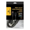 Видео кабель Cablexpert CC-HDMI4X-6, HDMI (M) - HDMI (F), 1,8м, Чёрный Видео кабель Cablexpert CC-HDMI4X-6, HDMI (M) - HDMI (F), 1,8м, Чёрный