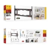 Wall Mount Barkan ''ND400.B'' Black 13"-75" Full Motion, max.43kg, VESA mm: up to 600x400mm Wall Mount Barkan ''ND400.B'' Black 13