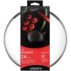 Capac Ardesto Gemini Gourmet AR1926GGL, 26cm, Oțel inoxidabil
