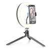 Кольцевая лампа Cellularline Selfie Ring, Черный Кольцевая лампа Cellularline Selfie Ring, Черный