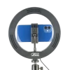 Кольцевая лампа Cellularline Selfie Ring, Черный Кольцевая лампа Cellularline Selfie Ring, Черный