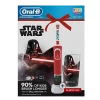 Periuță de dinți electrică Braun Kids D100 StarWars, Roșu